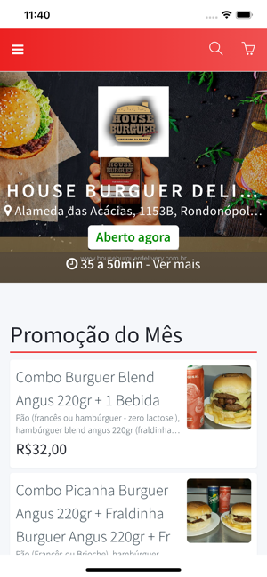 House Burguer Delivery Roo(圖1)-速報App