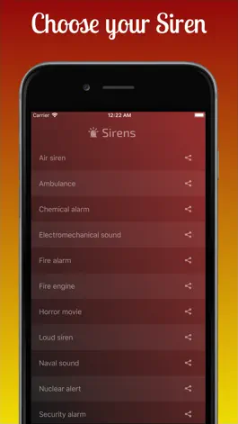 Game screenshot Sirens - alarm sounds! mod apk