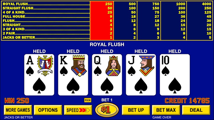 Video Poker - Classic Games screenshot-4