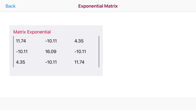 How to cancel & delete Matrix Exponential Calculator from iphone & ipad 2