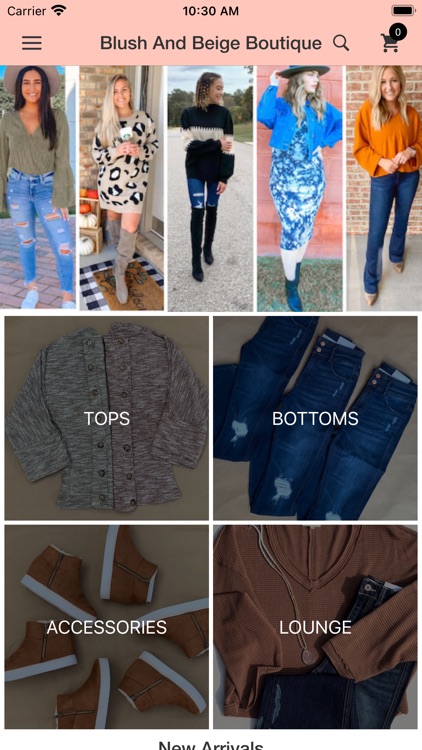 Blush And Beige Boutique