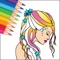 -A competitive coloring contest app for adults