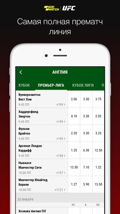 Пари-Матч: ставки на спорт