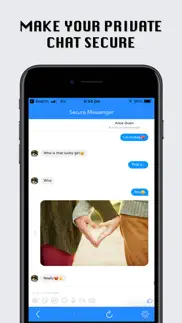 secure messenger for facebook iphone screenshot 3