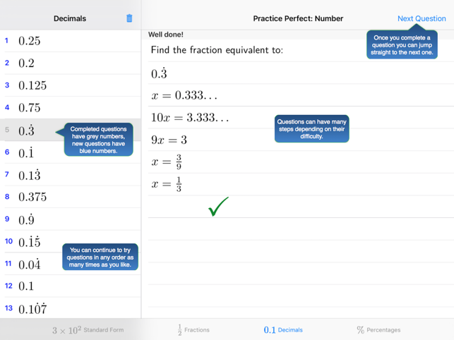 Practice Perfect Number(圖2)-速報App