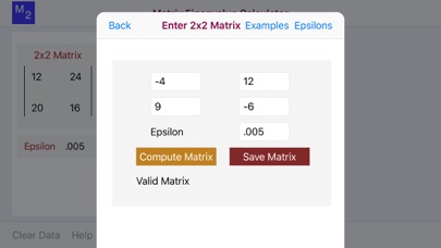 How to cancel & delete Matrix Eigenvalue Calculator from iphone & ipad 4