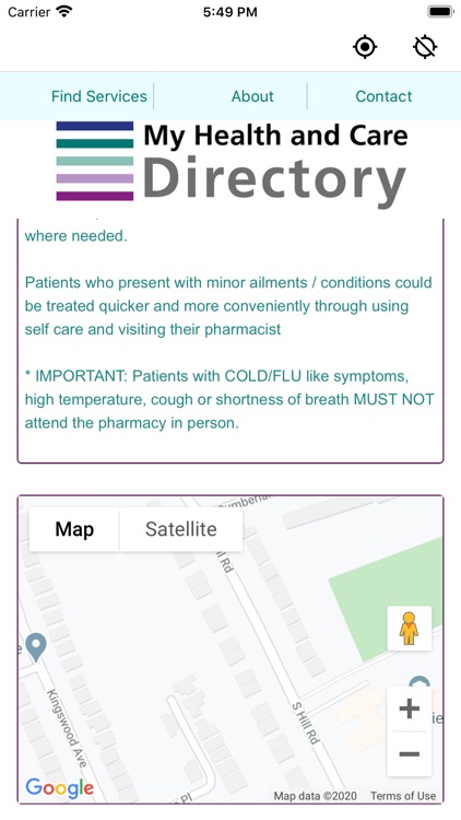 MyHealthAndCareDirectory screenshot-4