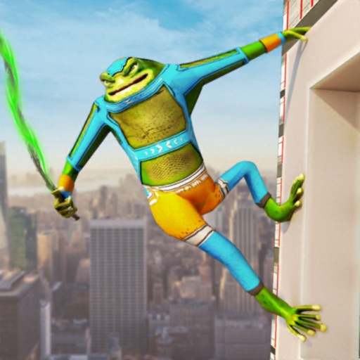 Amazing Rope Hero Frog