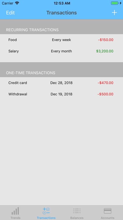 Money Forecast: CashFlow screenshot-4