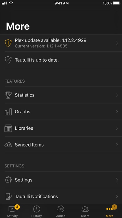 Remote for Tautulli screenshot-8