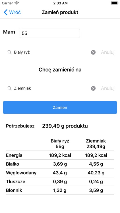 Pomocnik dietetyczny screenshot-3