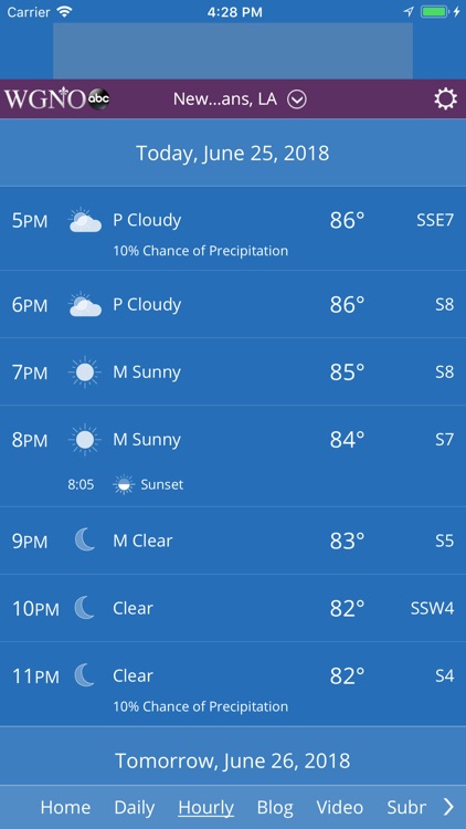 WGNO ABC26 Weather