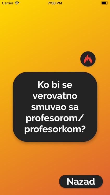 Ko bi najverovatnije?