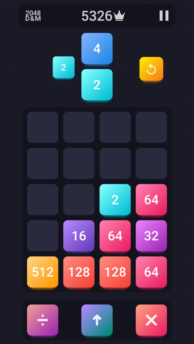 2048: Drop And Merge screenshot 3