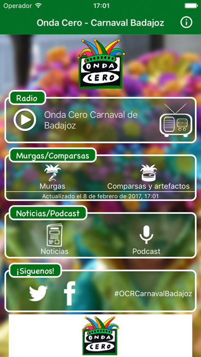 Onda Cero - Carnaval Badajoz screenshot 3
