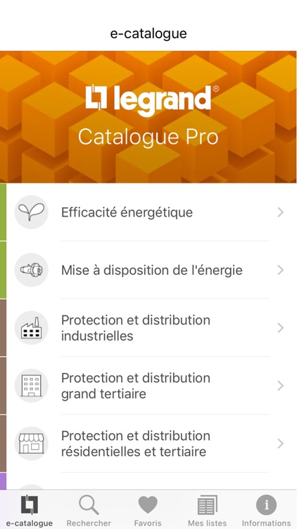 Catalogue Legrand Pro