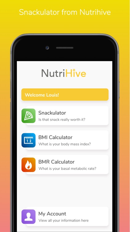 Nutrihive Snackulator