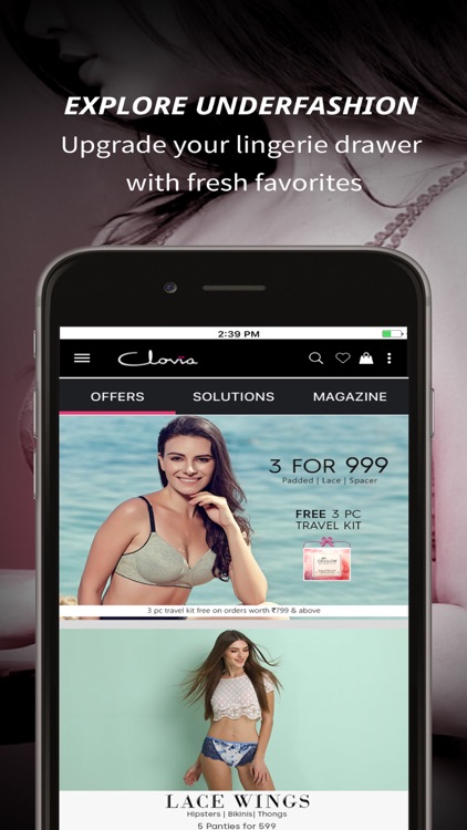 Clovia - Lingerie Shopping App