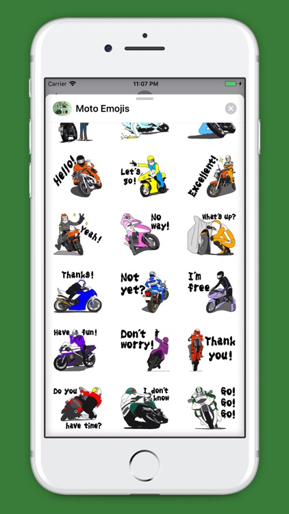 Moto Emojis screenshot-8