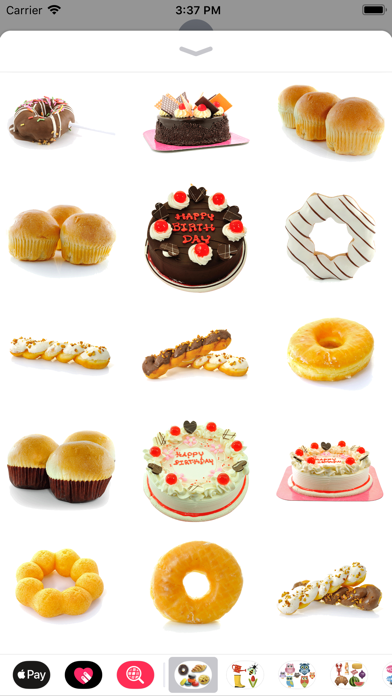 Sweet Treat Dessert Stickers screenshot 2