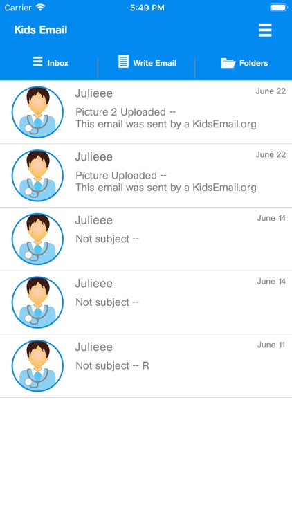 Kids Email