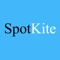 SpotKite is a location-based social app - it's not limited to your location, but any location of your own choice