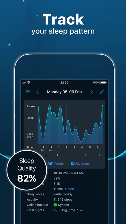 Sleep Cycle: smart alarm clock