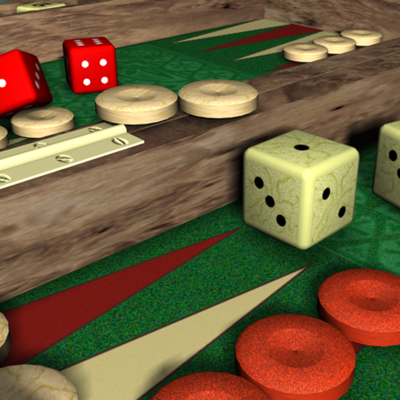 Backgammon V+, top dice game