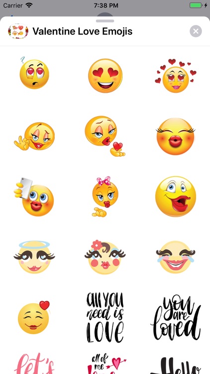 Valentine Love Emojis