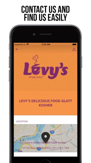 Levy's Delicious Food(圖2)-速報App