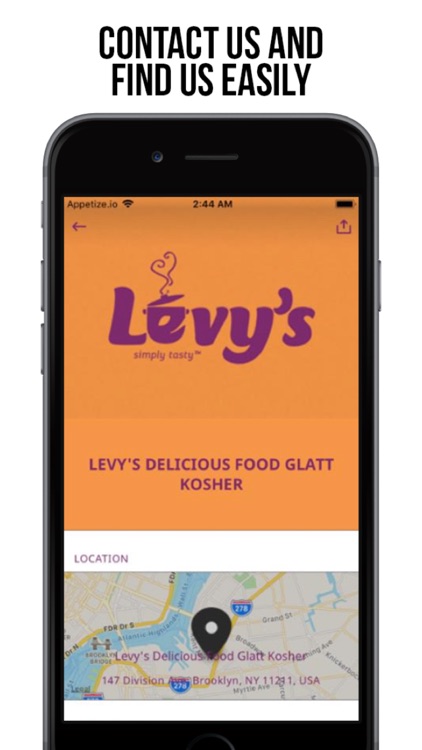 Levy's Delicious Food