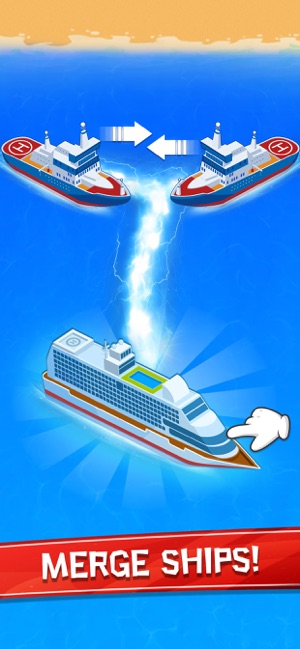 Merge Ship - Idle Tycoon Game(圖1)-速報App