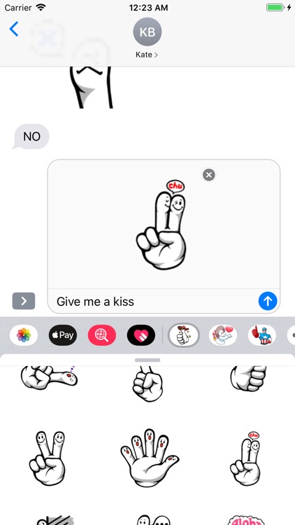 Fingerface ArtWork Stickers screenshot-6