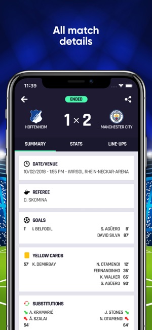 WorldFootball - Live scores