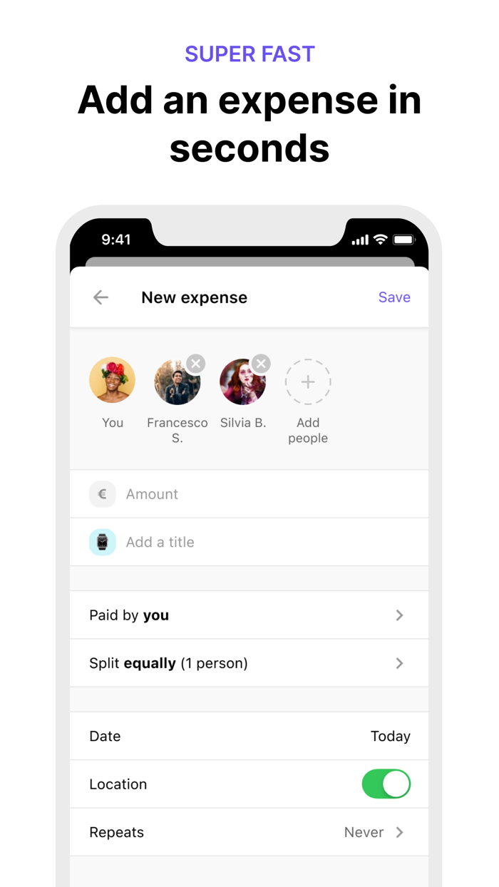 Splitt Better Expense Sharing