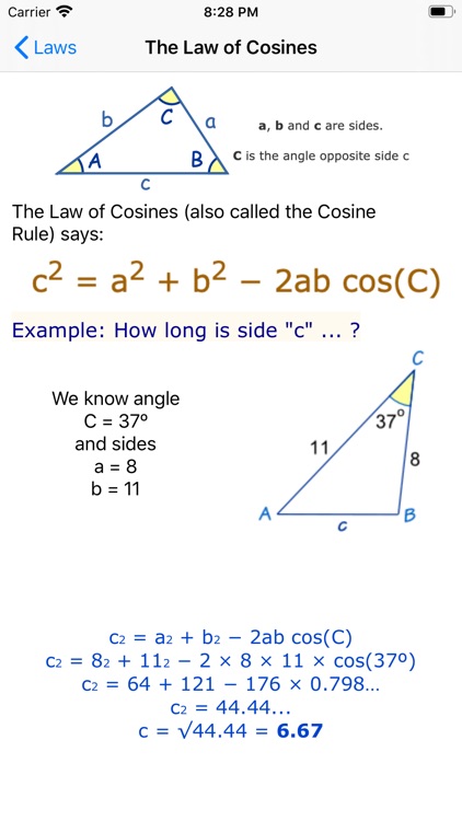 Learn Trigonometry formulas screenshot-5