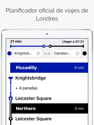 Screenshot 2 Mapa del Metro de Londres iphone