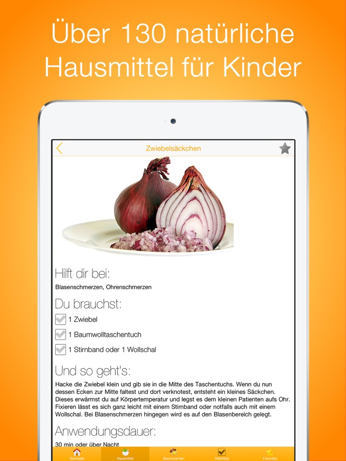 Hausmittel für Kinder PRO