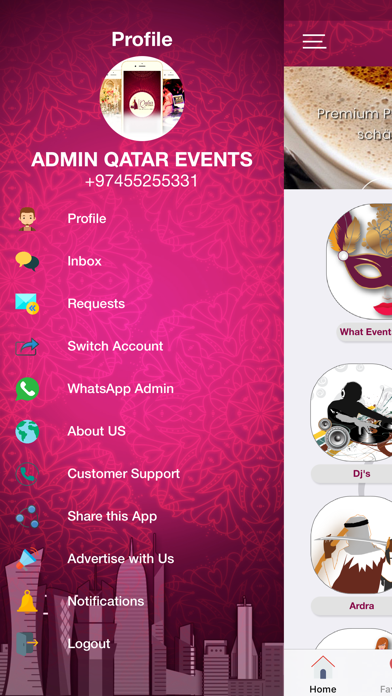 Qatar Events Managment screenshot 3