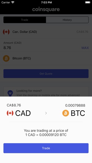 Coinsquare On The App Store - 