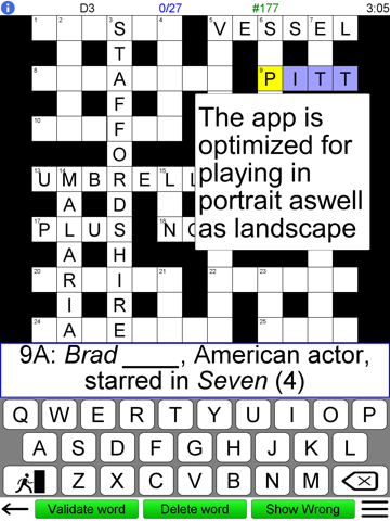 Crossword Unlimited screenshot 4