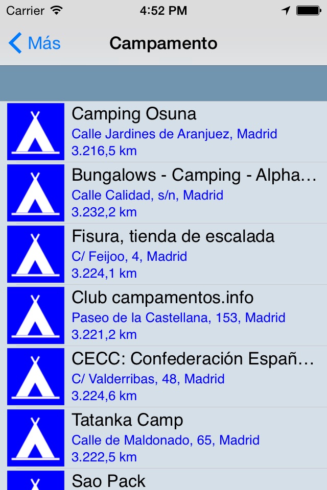 Campgrounds Finder screenshot 2