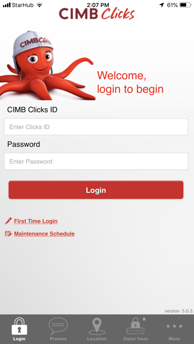 How to cancel & delete CIMB Clicks Singapore from iphone & ipad 1