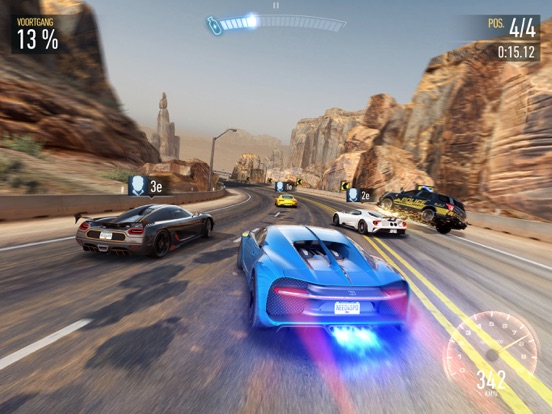 Need for Speed: NL Racing iPad app afbeelding 2