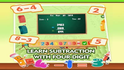 How to cancel & delete Math Subtraction For Kids Game from iphone & ipad 4