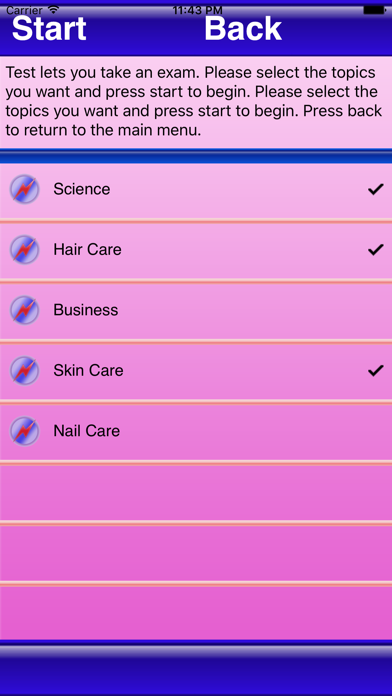 How to cancel & delete Test Review Cosmetology Master from iphone & ipad 2