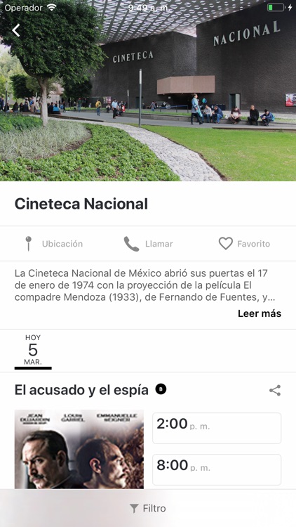 Cineteca Nacional Cartelera screenshot-6