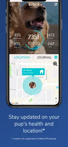 Imatge 1 FitBark Dog GPS & Health iphone