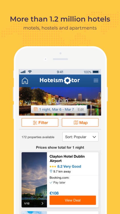 Hotelsmotor - hotel finder app screenshot-3