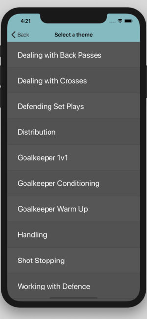 Football Sessions Goalkeeping(圖4)-速報App